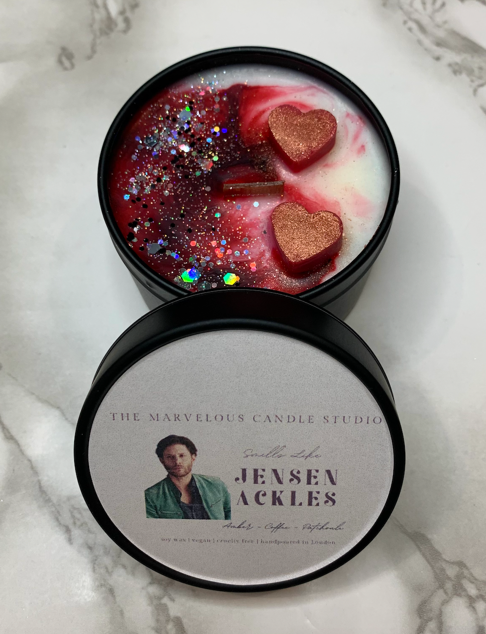 Jensen Ackles Candle