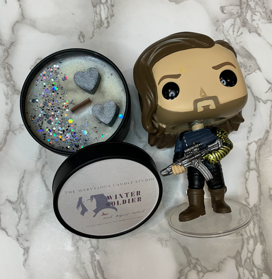 Bucky Barnes / Winter Soldier Candles