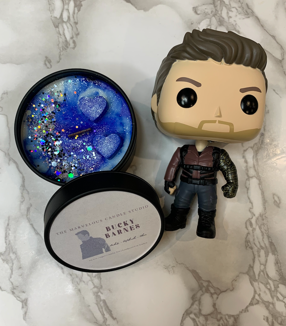 Bucky Barnes / Winter Soldier Candles