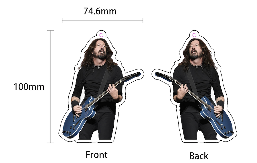 Dave Grohl Car Air Freshener