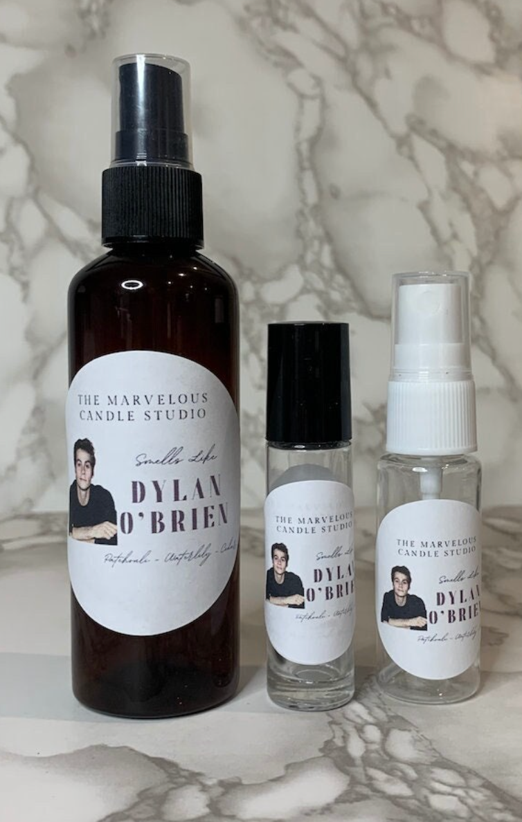 Perfumes y aerosoles para la habitación de Dylan O'Brien