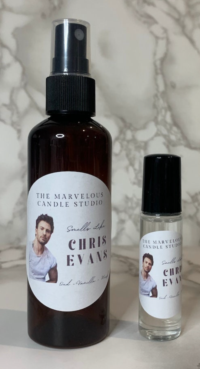 Chris Evans perfume y aerosoles para la habitación