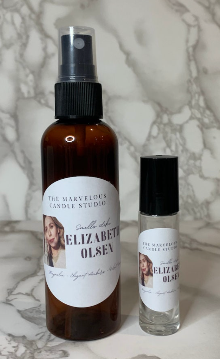 Elizabeth Olsen perfumes y aerosoles para la habitación