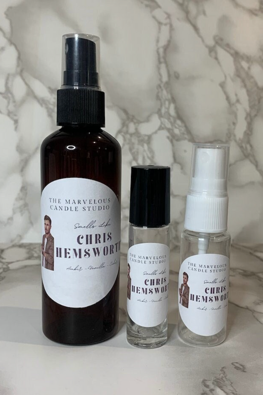 Chris Hemsworth perfume y aerosoles para la habitación