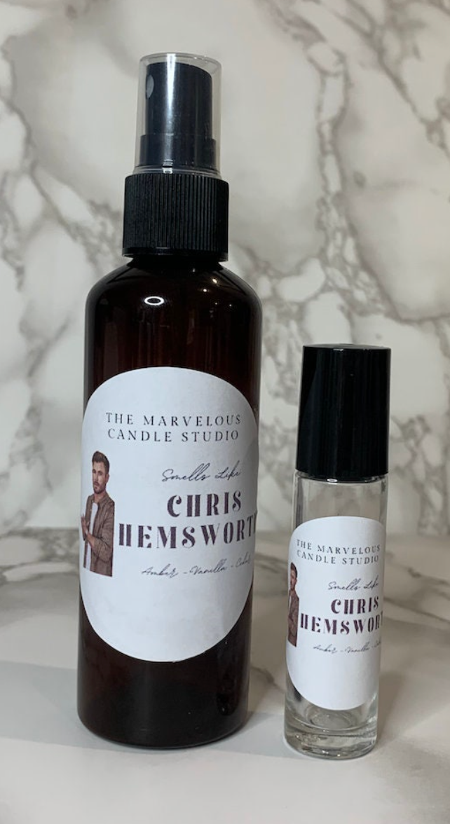 Chris Hemsworth perfume y aerosoles para la habitación