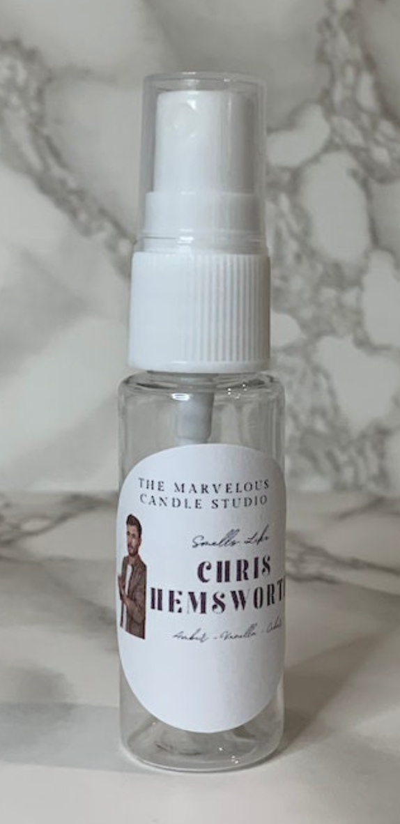 Chris Hemsworth perfume y aerosoles para la habitación