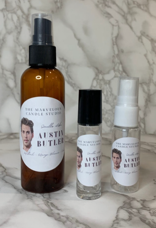 Perfumes y aerosoles para habitaciones de Austin Butler