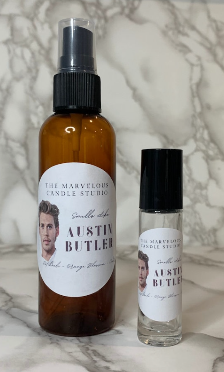 Perfumes y aerosoles para habitaciones de Austin Butler