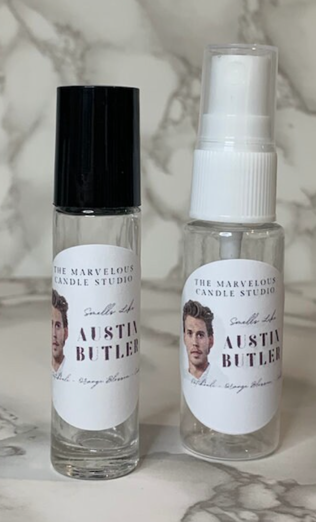 Perfumes y aerosoles para habitaciones de Austin Butler