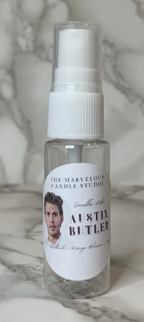 Perfumes y aerosoles para habitaciones de Austin Butler