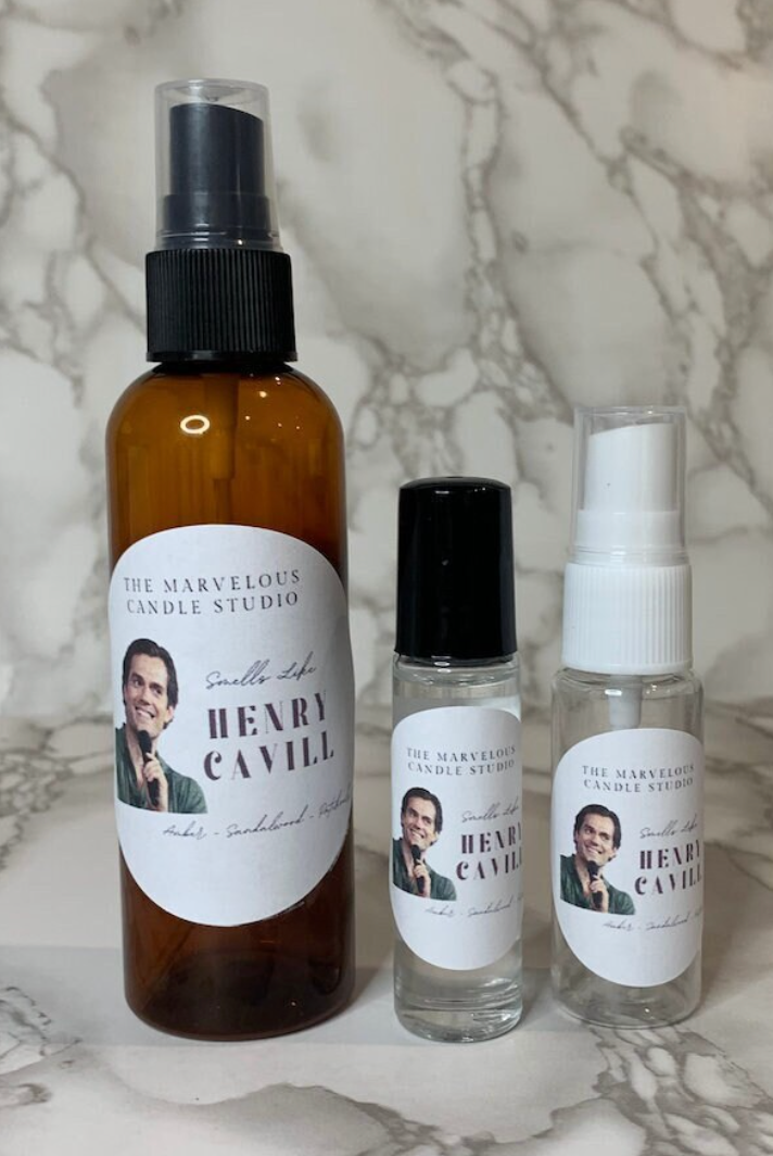 Perfumes y aerosoles para habitaciones de Henry Cavill