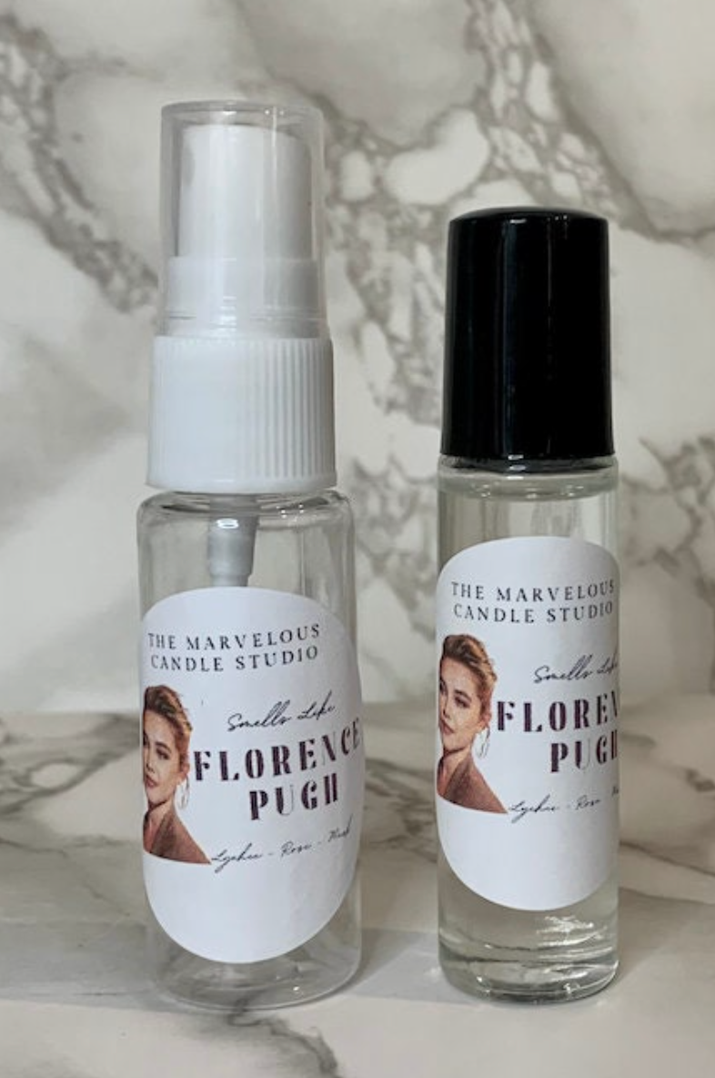 Perfumes y aerosoles para habitaciones de Florence Pugh