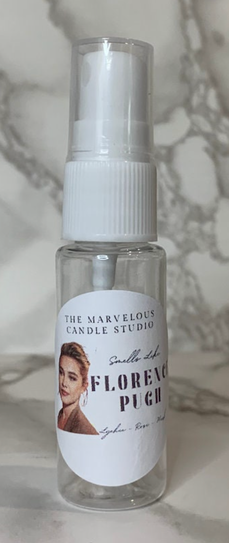 Perfumes y aerosoles para habitaciones de Florence Pugh