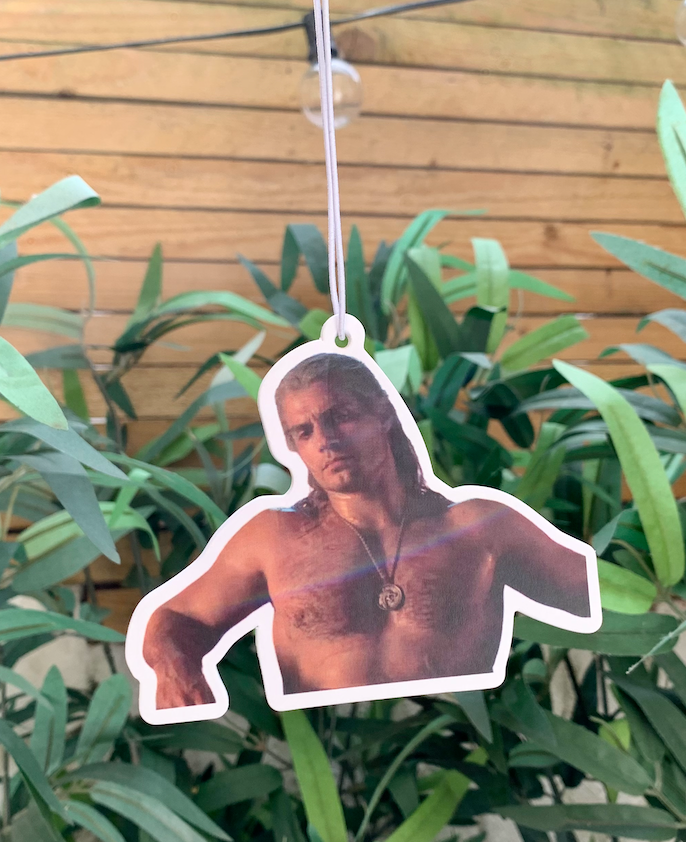 The Witcher Car Air Freshener | Geralt of Rivia