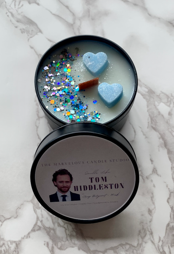 Tom Hiddleston Candle