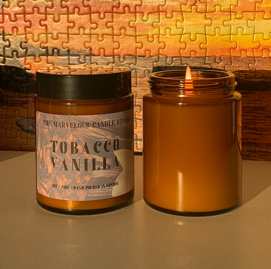 Tobacco Vanilla Scented Candle | 6oz