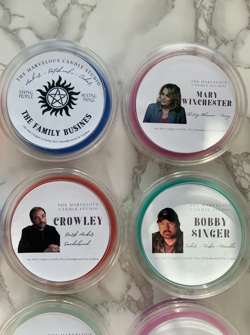 Supernatural Wax Melts Sample Box