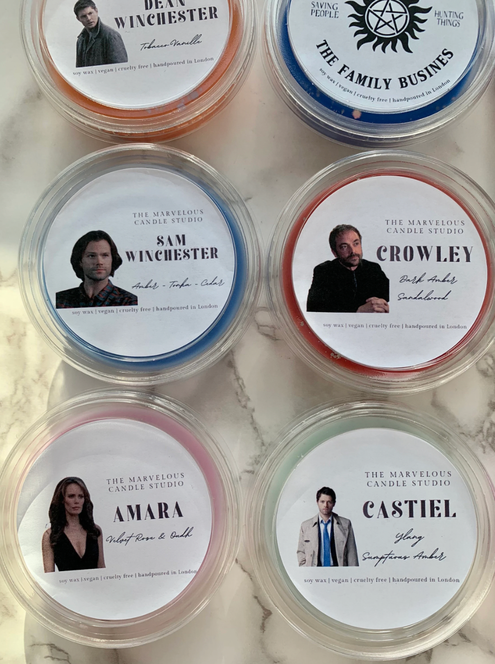 Supernatural Wax Melts Sample Box