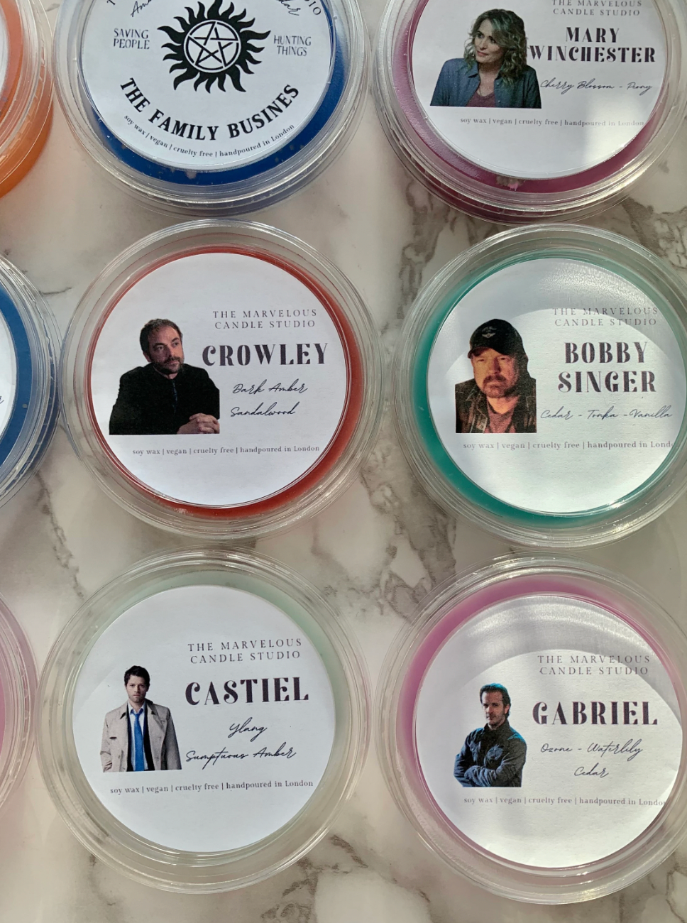 Supernatural Wax Melts Sample Box