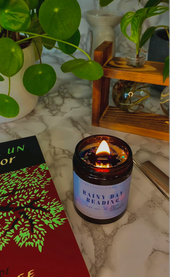 Rainy Day Reading Candle