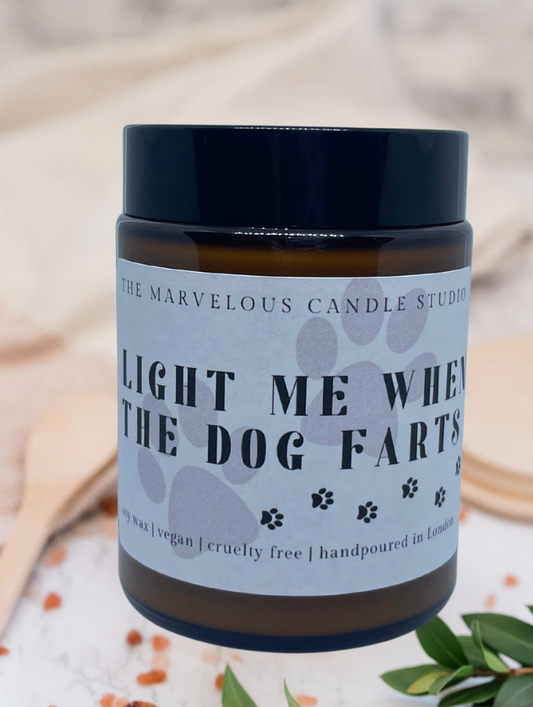 Light Me When The Dog Farts 6oz Candle