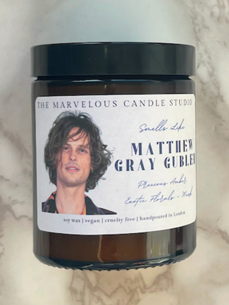 Matthew Gray Gubler Candle