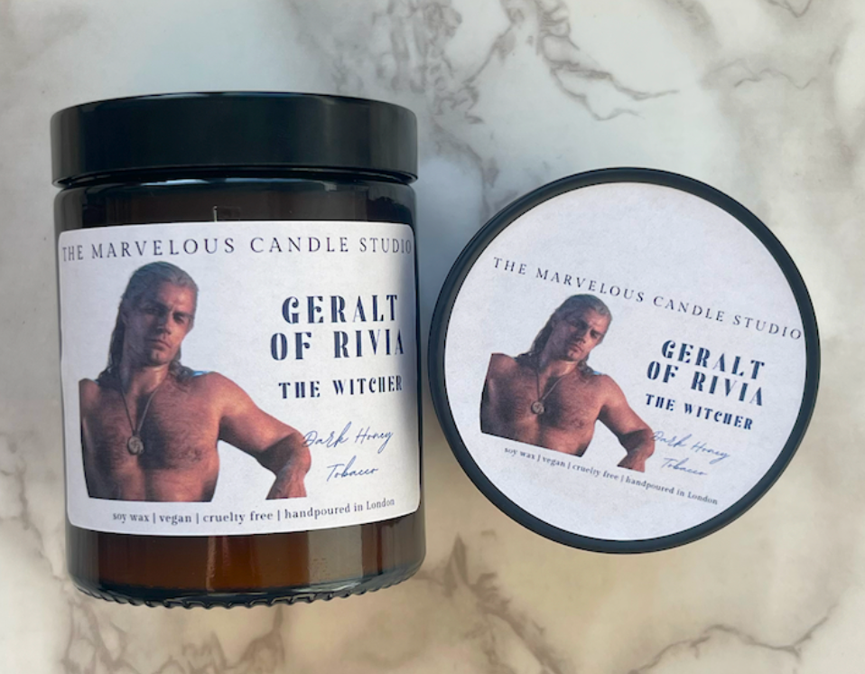 Geralt of Rivia | The Witcher Candle