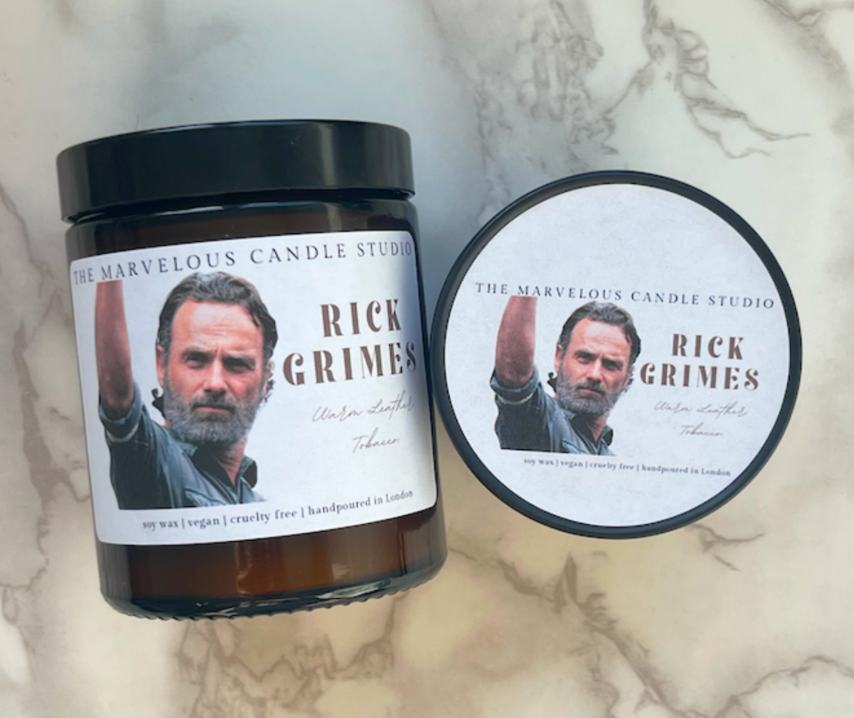 Rick Grimes Candle