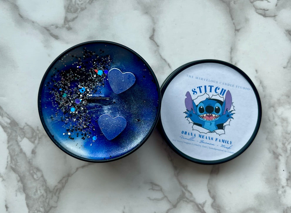 Stitch Ohana Candle | Experiment 626