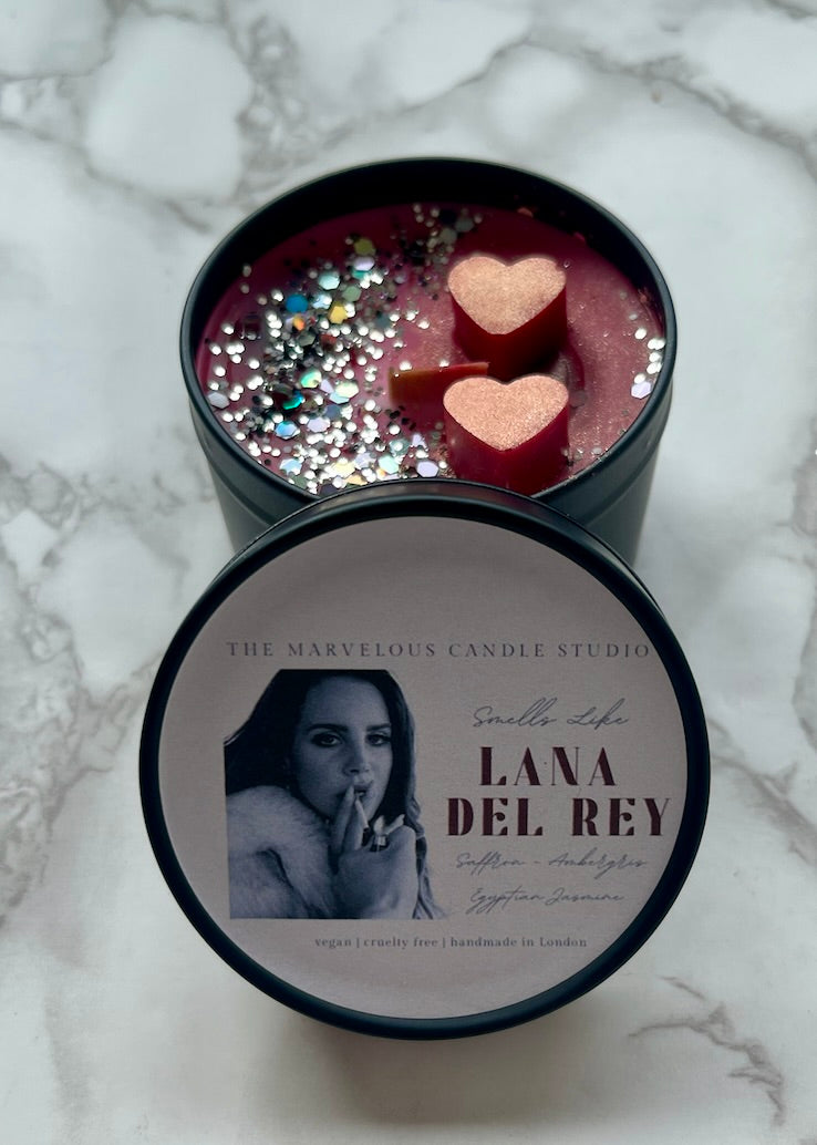 Lana Del Rey Candle – The Marvelous Candle Studio