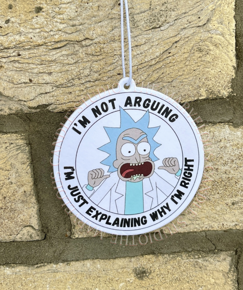 Rick Sanchez Air Freshener