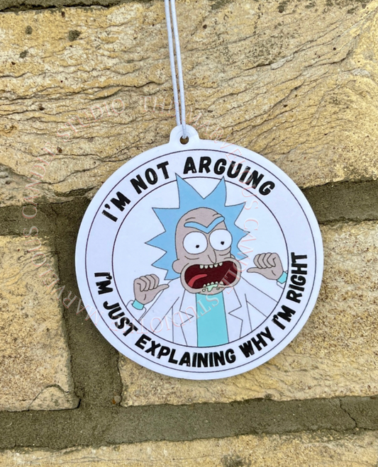 Rick Sanchez Air Freshener