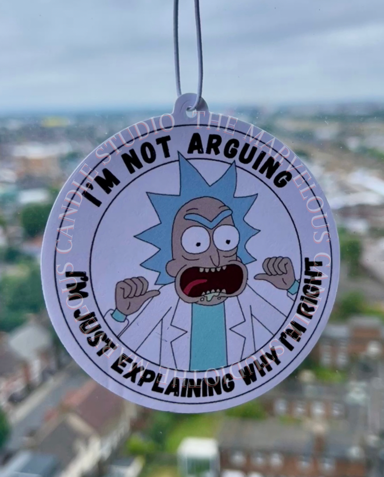 Rick Sanchez Air Freshener