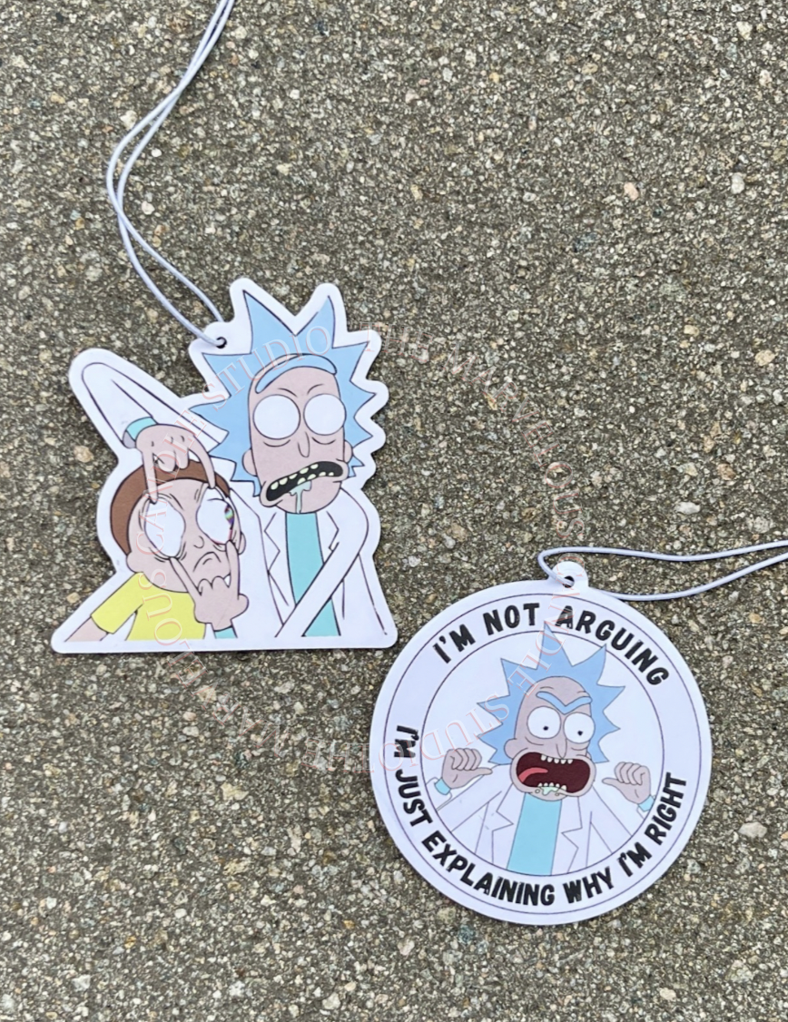 Rick Sanchez Air Freshener