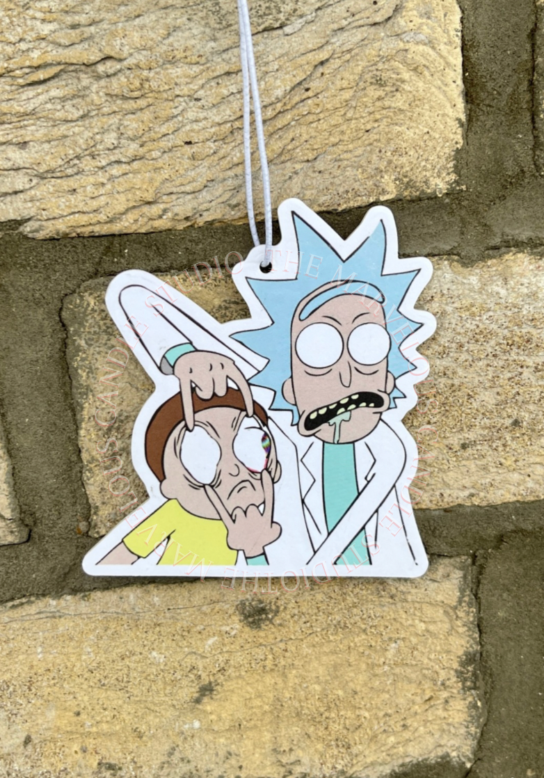 Rick and Morty Air Freshener