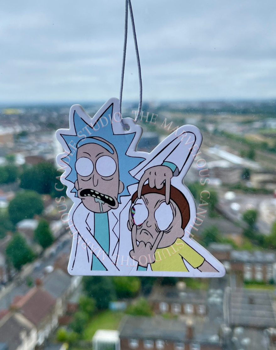 Rick and Morty Air Freshener