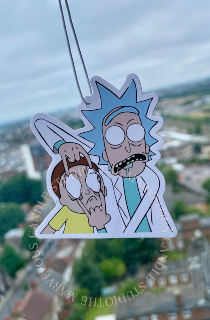 Rick and Morty Air Freshener