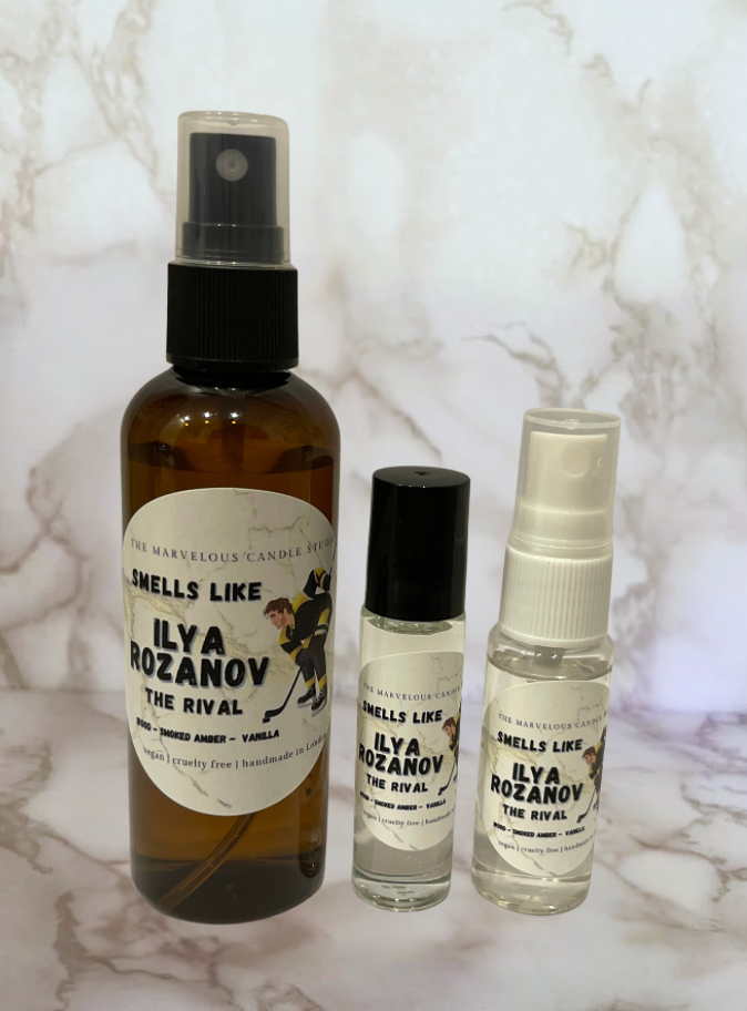 Ilya Rozanov Roll-On Perfume And Room Sprays | Heated Rivalry