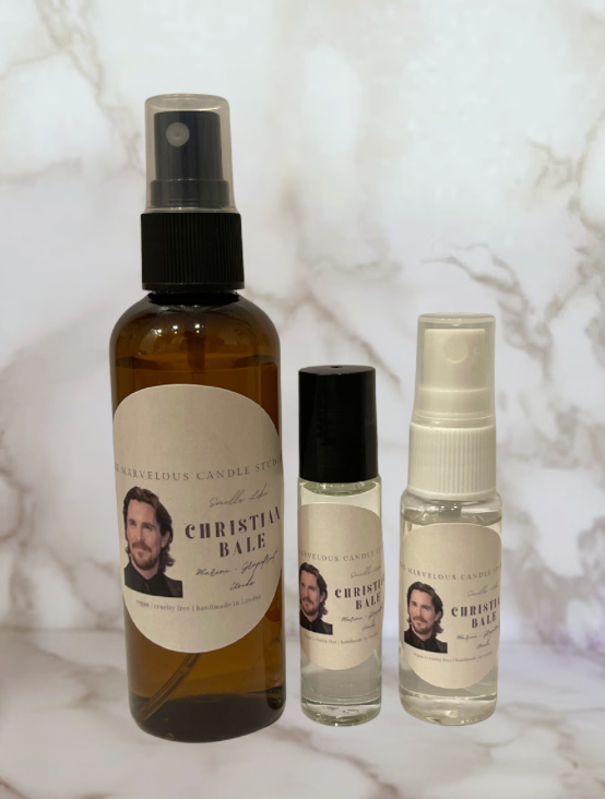 Christian Bale Perfume And Room Sprays
