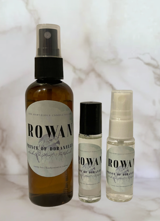 Rowan Roll-On Perfume And Room Sprays | Sarah J Maas TOG Merch
