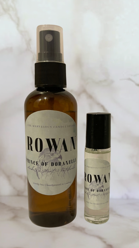 Rowan Roll-On Perfume And Room Sprays | Sarah J Maas TOG Merch