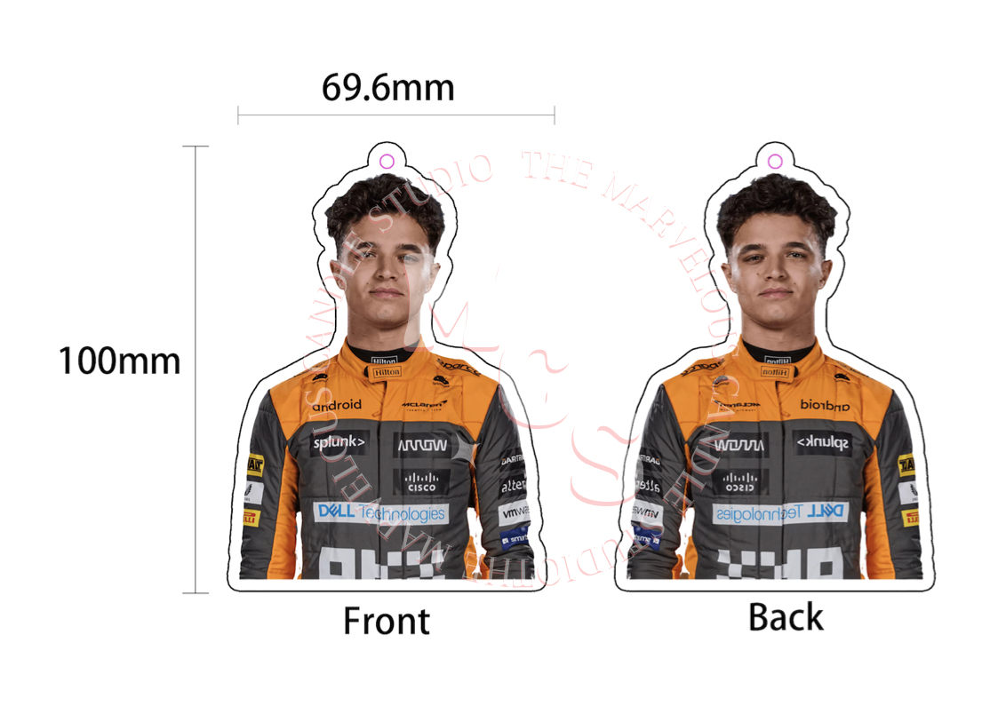 Lando Norris Air Freshener