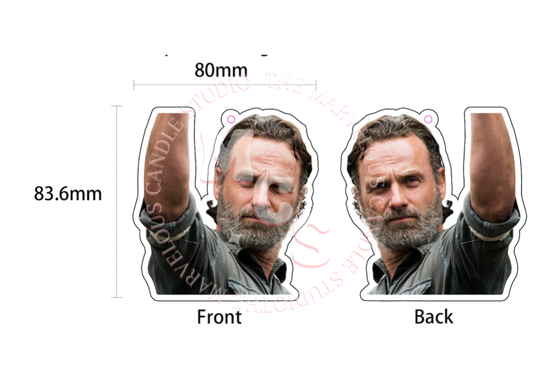 Rick Grimes Air Freshener