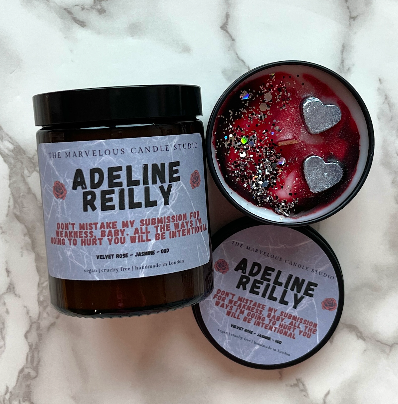 Adeline Reilly Candle Officially Licensed by H. D. Carlton