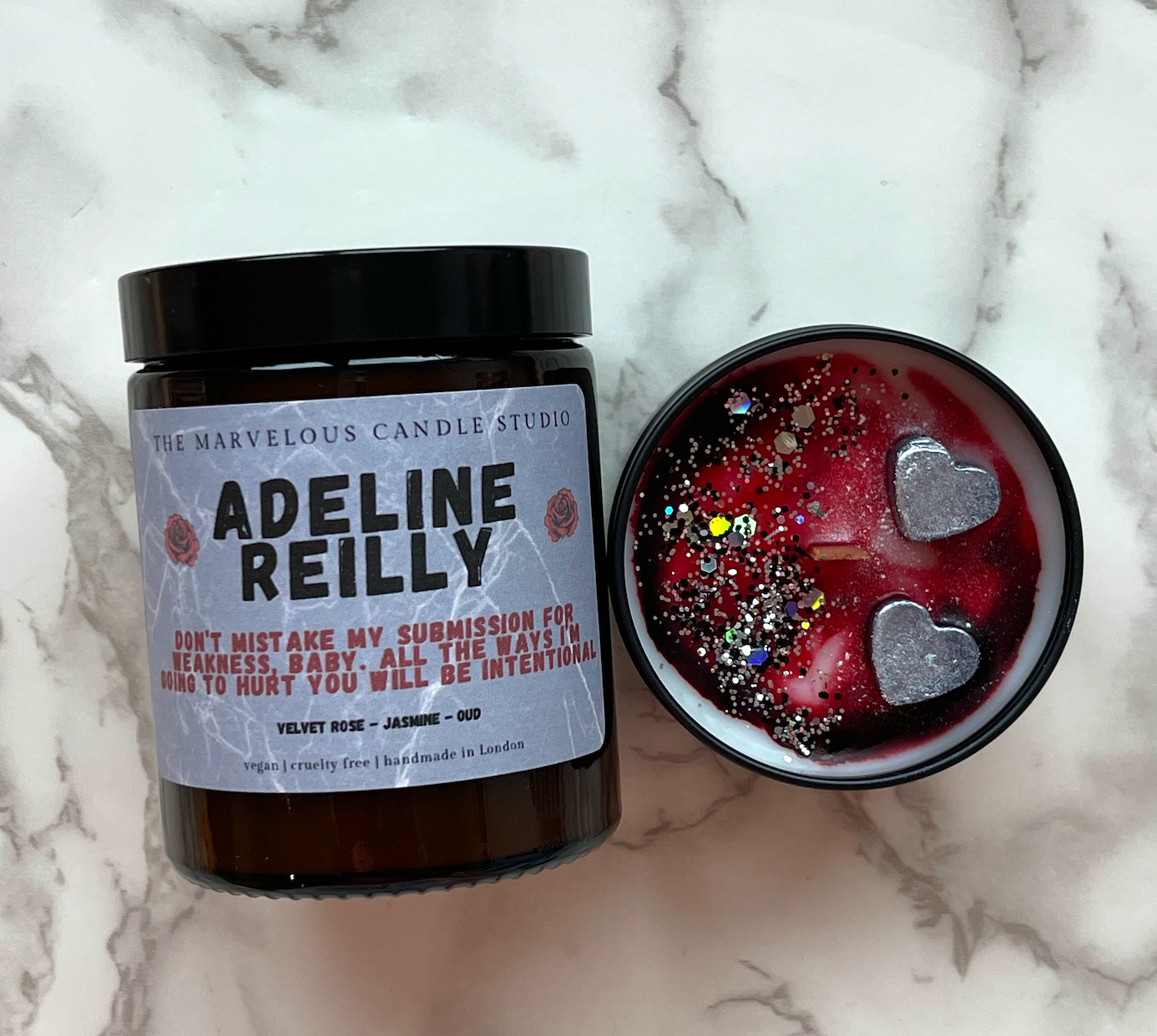 Adeline Reilly Candle Officially Licensed by H. D. Carlton