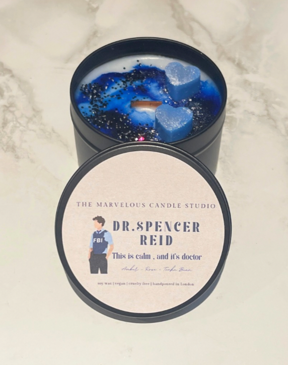 Dr. Spencer Reid Candle