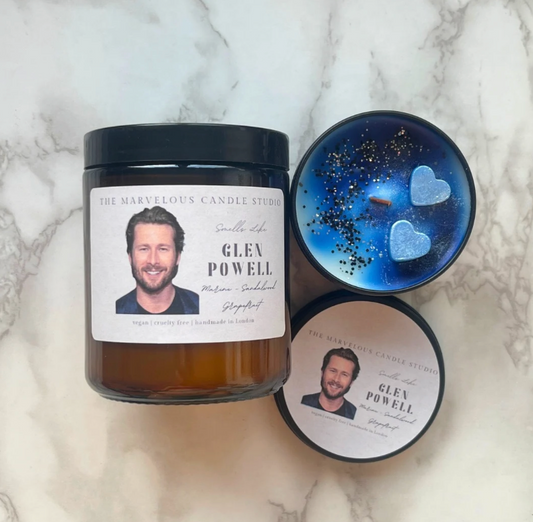 Glen Powell Candle