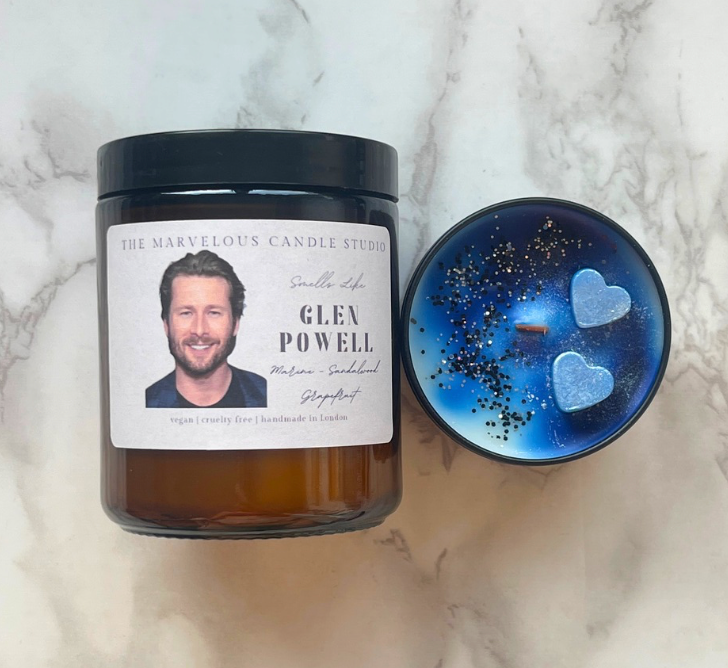 Glen Powell Candle