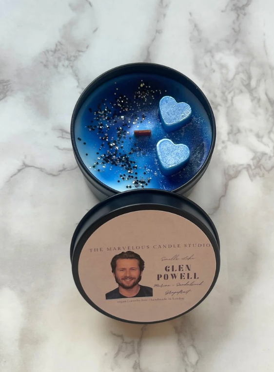 Glen Powell Candle