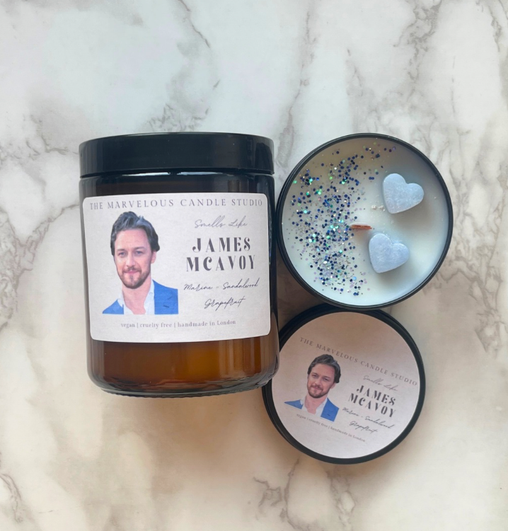 James McAvoy Candle